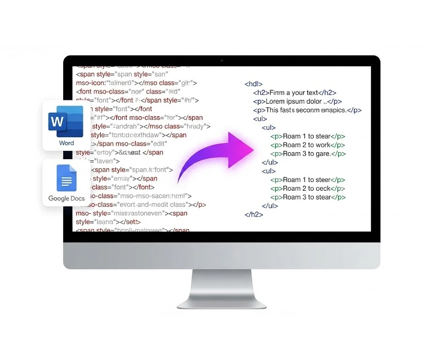 クリーンHTMLエディター｜コピペの不要なタグを一括削除