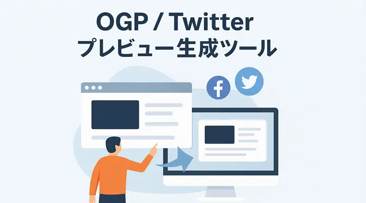 OGP/Twitterカードプレビュー生成