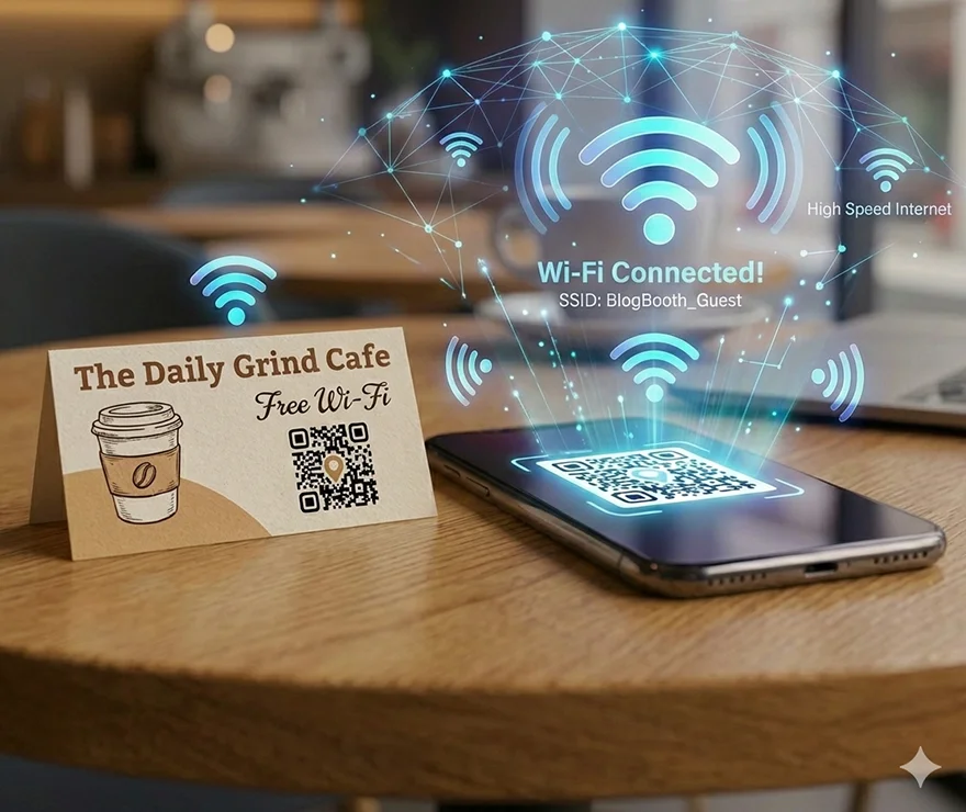 Wi-Fi接続 QRコード作成ツール|SSID・パスワードから自動生成