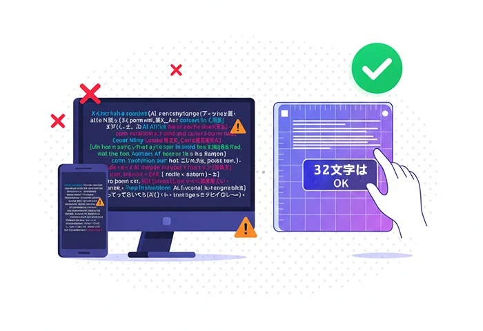 AIタイトルの文字数制限を解決
