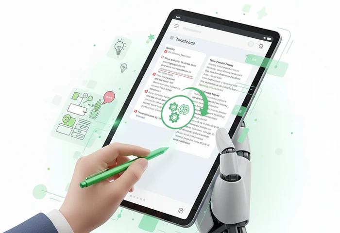 AI特有の「クセ」を、プロの原稿へ。